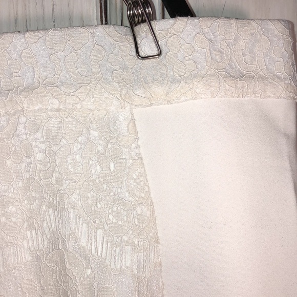 Standards & Practices Career Lace and Knit Skirt - Picture 4 of 10